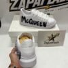 ALEXANDER MCQUEEN GRAFFITI WHITE