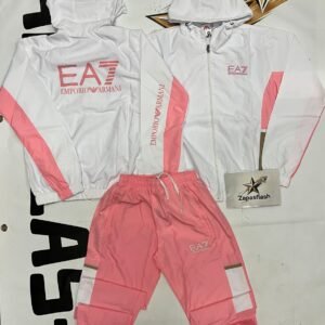 Chándal Armani Blanco/Rosa