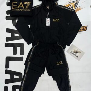 Chándal Armani Ea7 Negro/Dorado