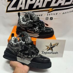 Louis Vuitton Skate Negro/Gris