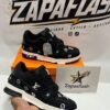 LOUIS VUITTON TRAINER BORDADO NEGRO/BLANCO