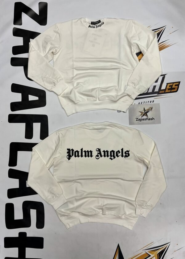 SUDADERA PALM ANGELS BLANCA
