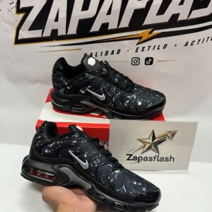 Tn Negro/Gris Salpicado