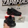 TN NEGRO SWOOSH ROJO