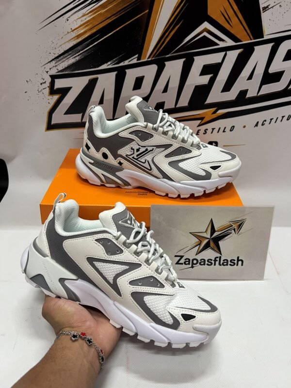 ZAPATILLAS LOUIS VUITTON BLANCO/GRIS