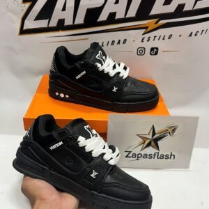 Zapatillas Louis Vuitton Trainer Negro