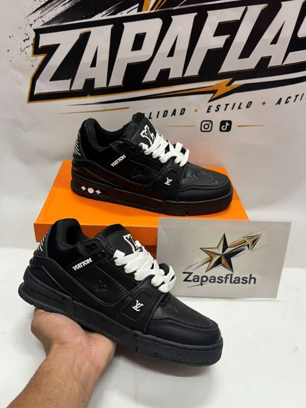 ZAPATILLAS LOUIS VUITTON TRAINER NEGRO