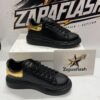 ZAPATILLAS MCQUEEN NEGRO/DORADO